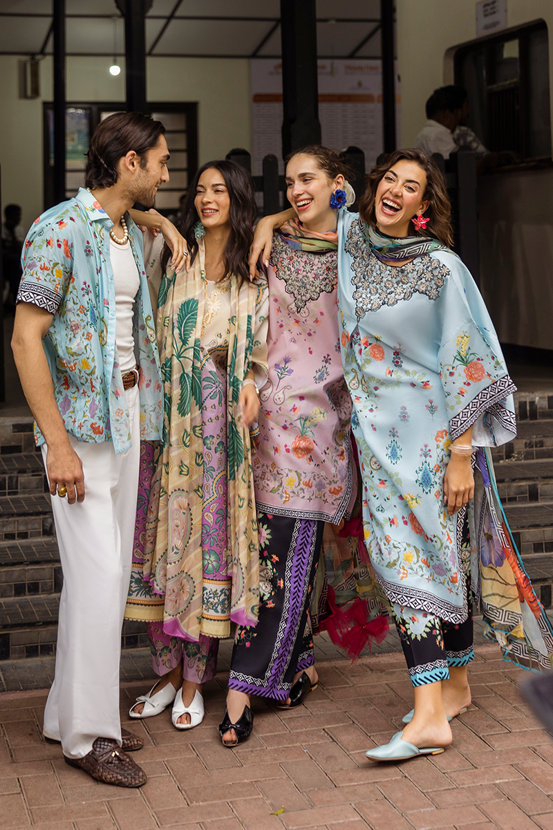 Valeria | La Dolce Hemline Prints'25 | Women | | Pakistani Women's Fashion