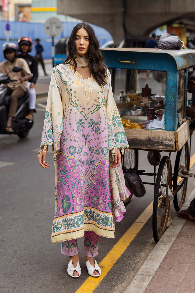 Valeria | La Dolce Hemline Prints'25 | Women | | Pakistani Women's Fashion