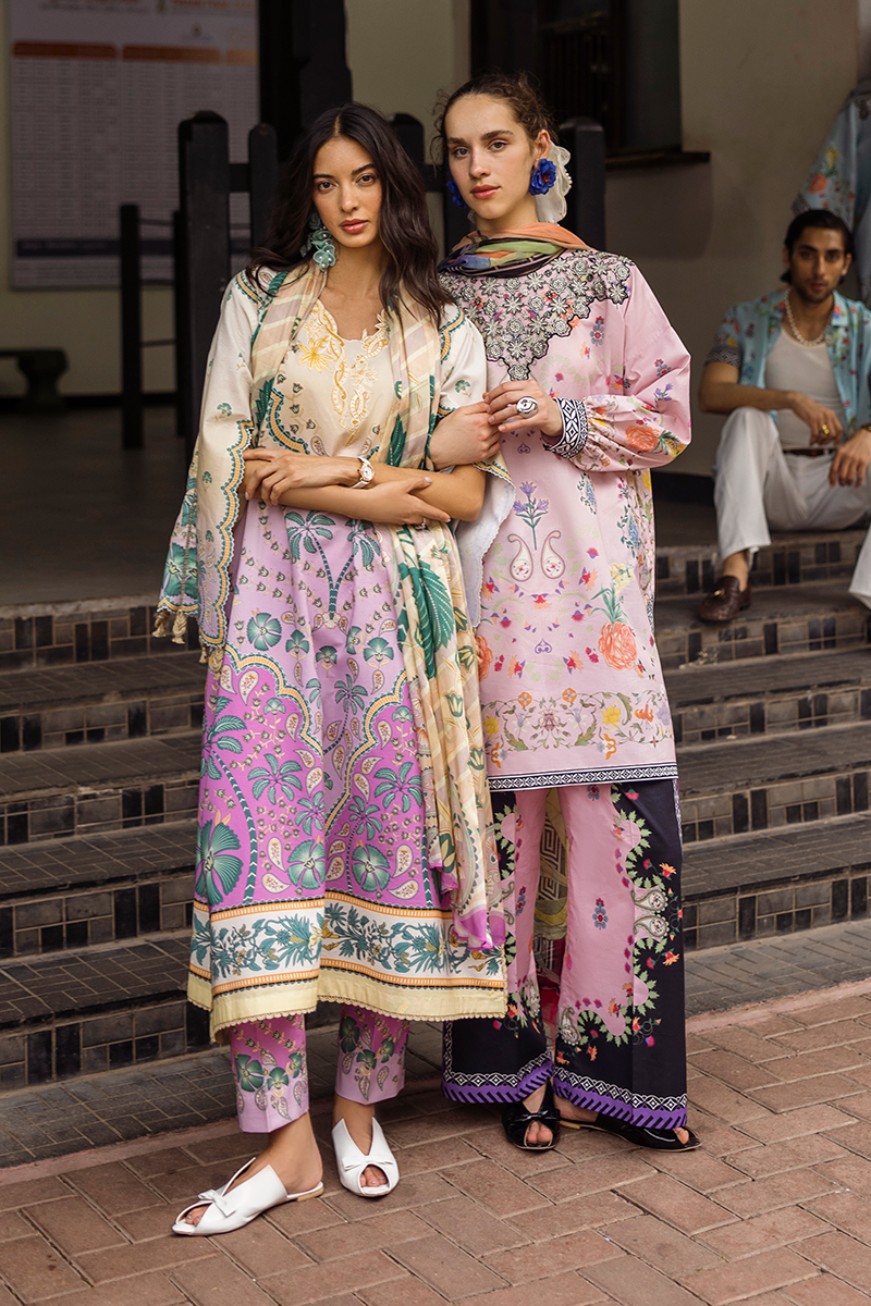 Valeria | La Dolce Hemline Prints'25 | Women | | Pakistani Women's Fashion