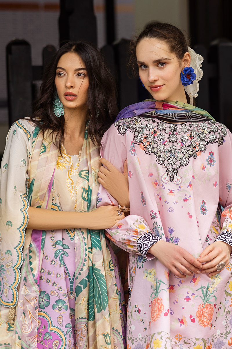 Valeria | La Dolce Hemline Prints'25 | Women | | Pakistani Women's Fashion