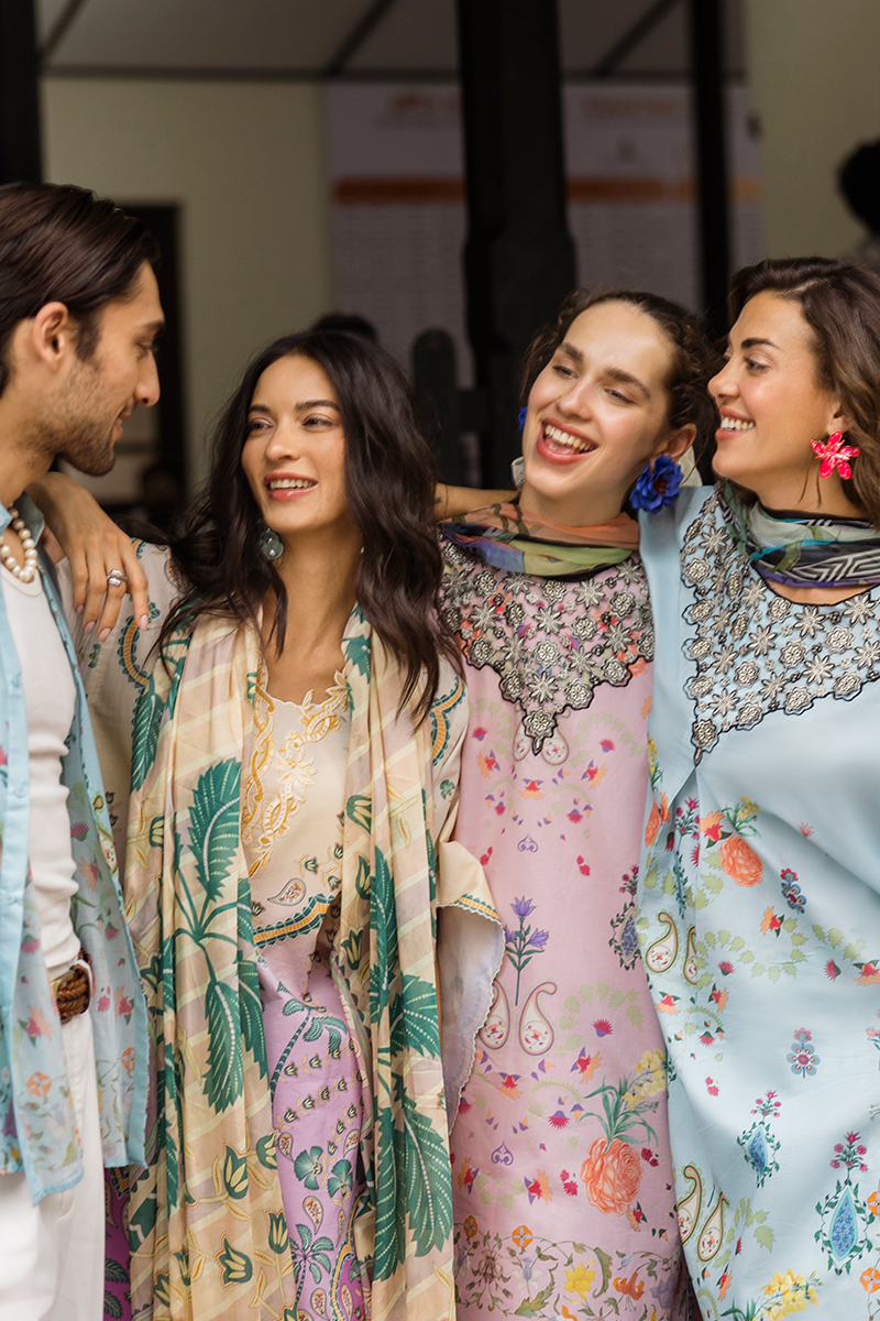Valeria | La Dolce Hemline Prints'25 | Women | | Pakistani Women's Fashion