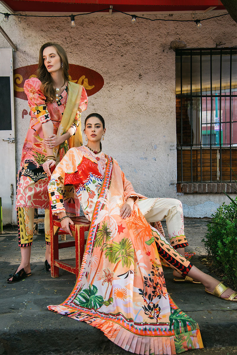 Mulberry Tree | La Dolce Hemline Prints'25 Vol 2 | Women | | Pakistani Women's Fashion