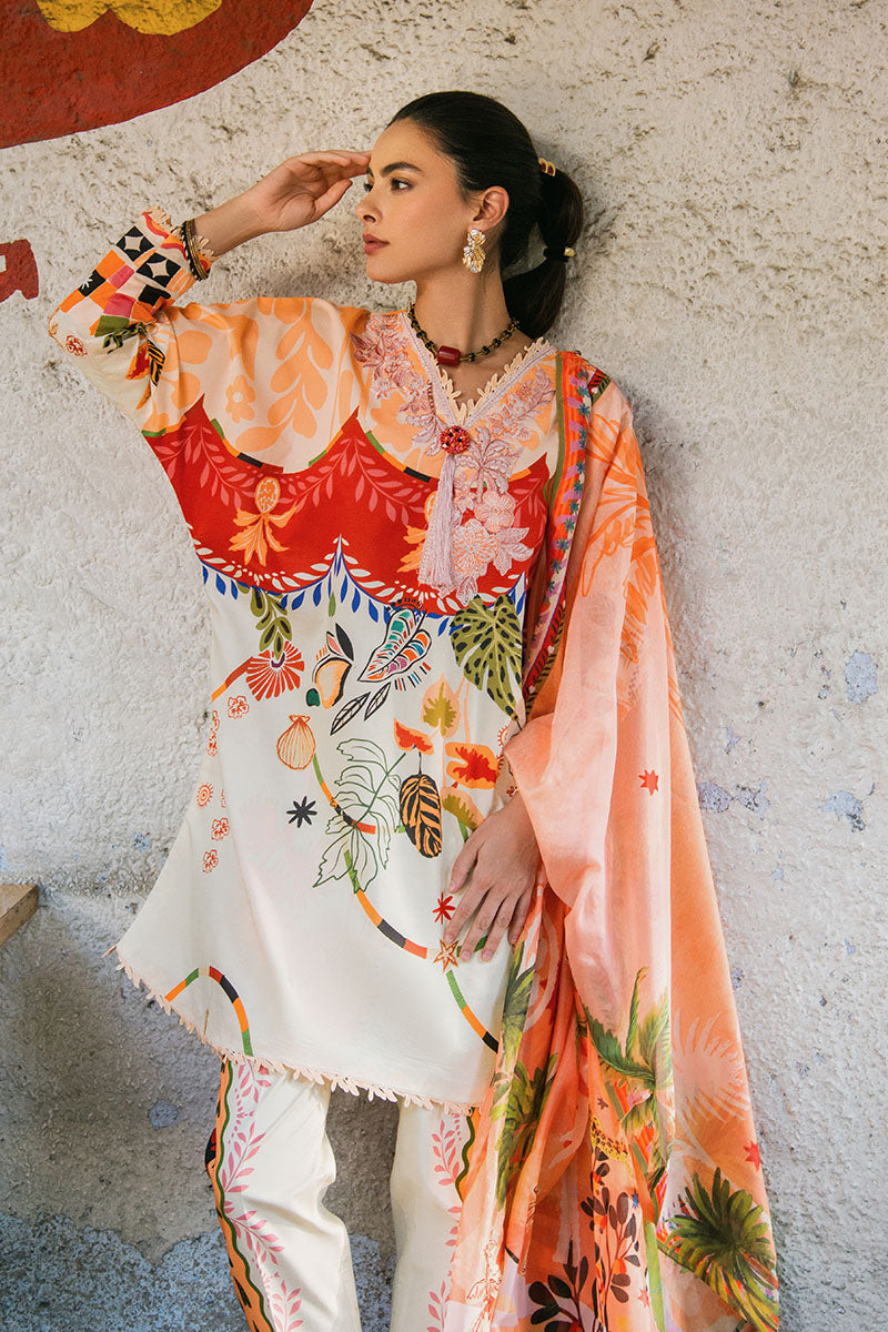 Mulberry Tree | La Dolce Hemline Prints'25 Vol 2 | Women | | Pakistani Women's Fashion