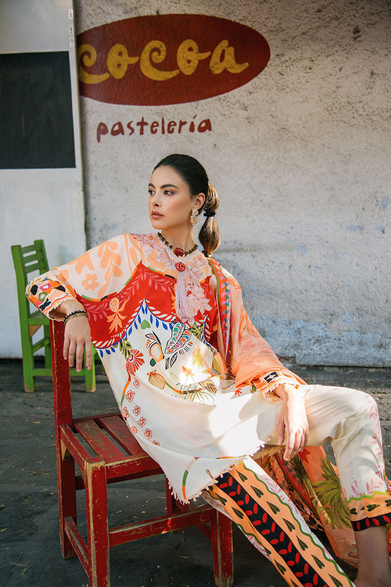 Mulberry Tree | La Dolce Hemline Prints'25 Vol 2 | Women | | Pakistani Women's Fashion