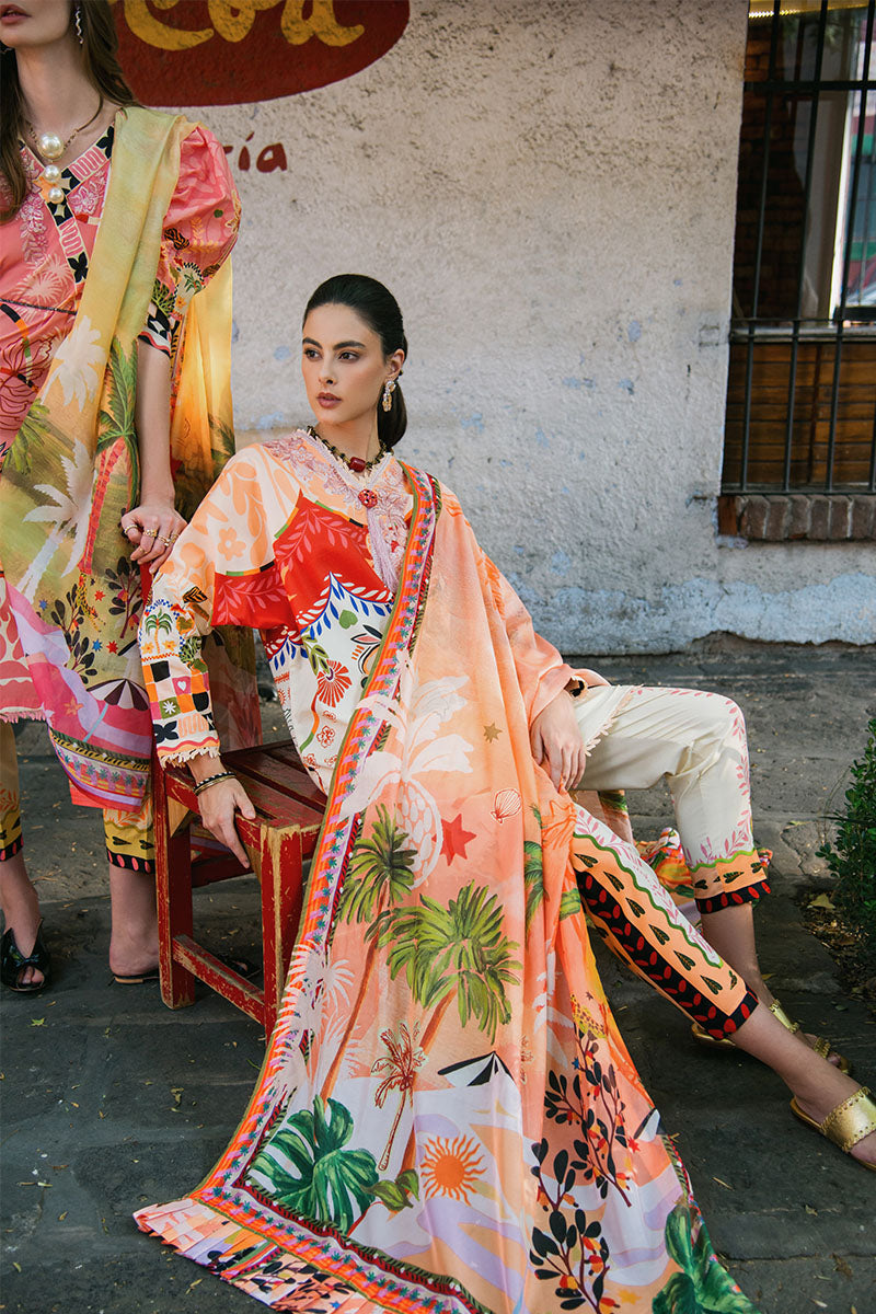 Mulberry Tree | La Dolce Hemline Prints'25 Vol 2 | Women | | Pakistani Women's Fashion