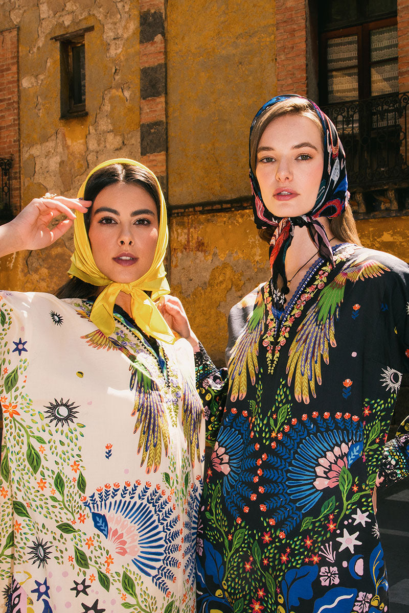 Magnolias | La Dolce Hemline Prints'25 Vol 2 | Women | | Pakistani Women's Fashion