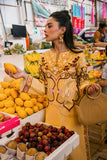 Blossing Almond | La Dolce Hemline Prints'25 Vol 2 | Women | | Pakistani Women's Fashion