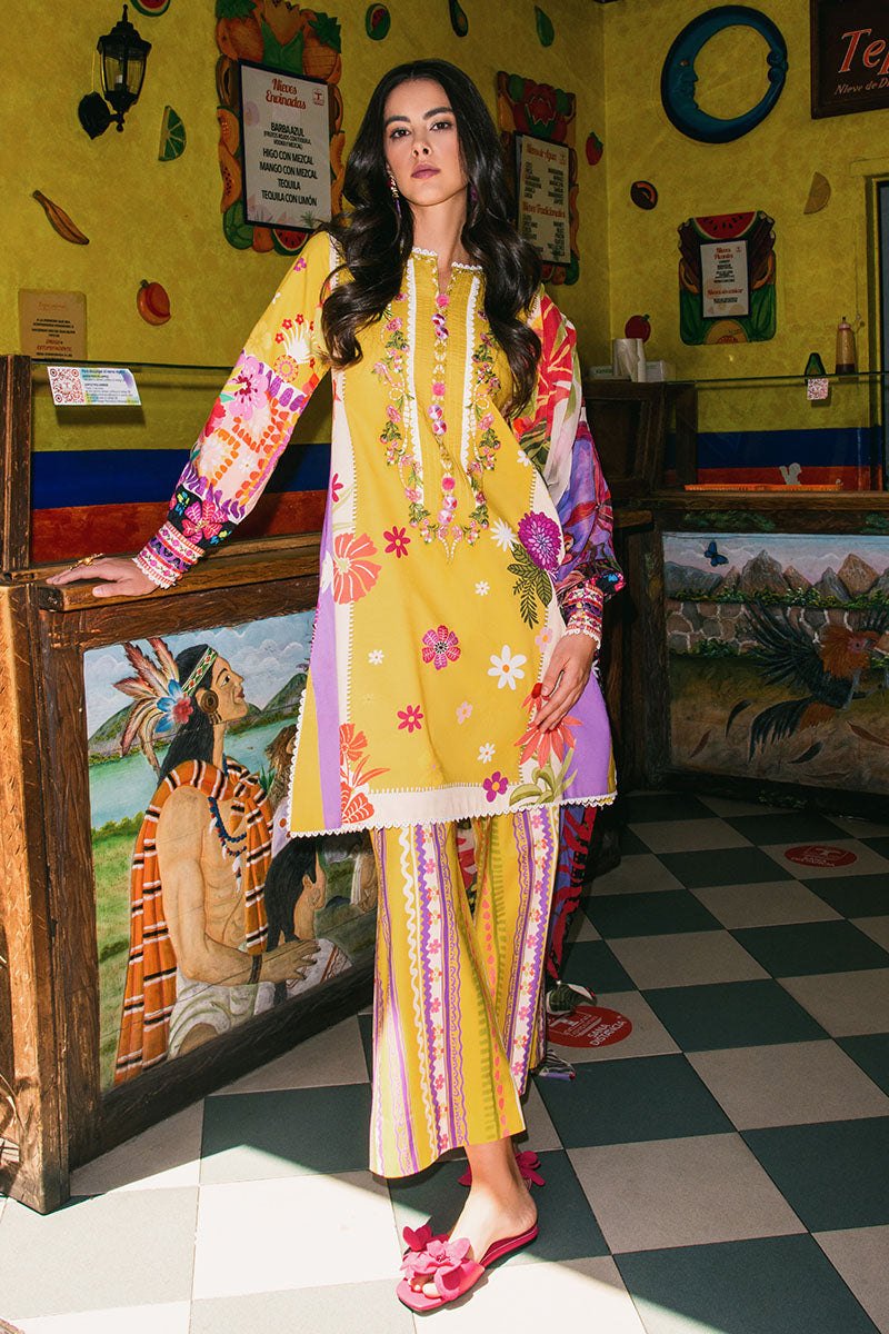 The Dream | La Dolce Hemline Prints'25 Vol 2 | Women | | Pakistani Women's Fashion