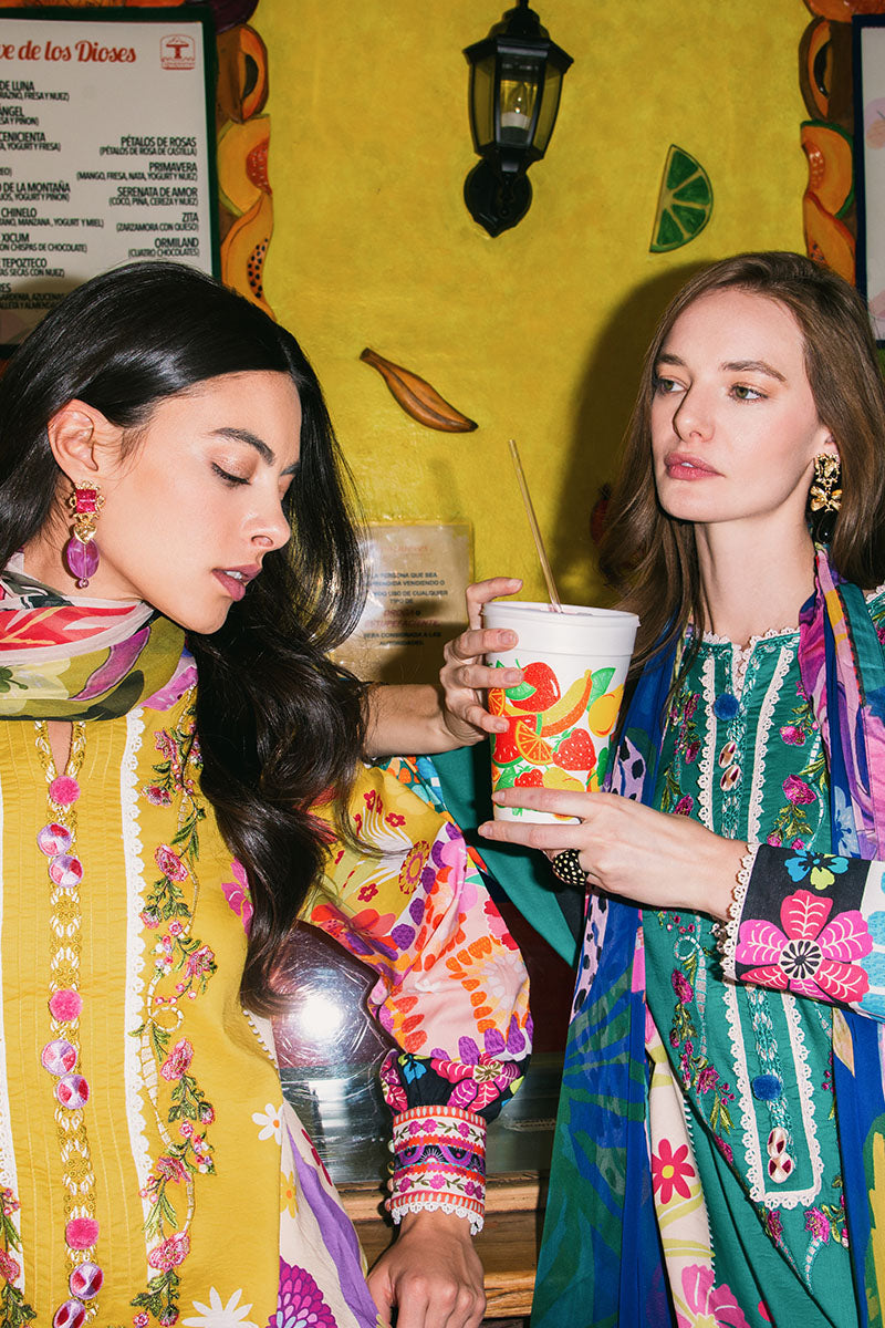 The Dream | La Dolce Hemline Prints'25 Vol 2 | Women | | Pakistani Women's Fashion
