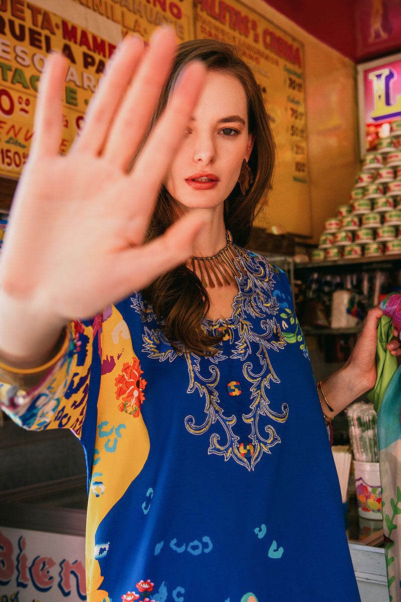Flower of Life | La Dolce Hemline Prints'25 Vol 2 | Women | | Pakistani Women's Fashion