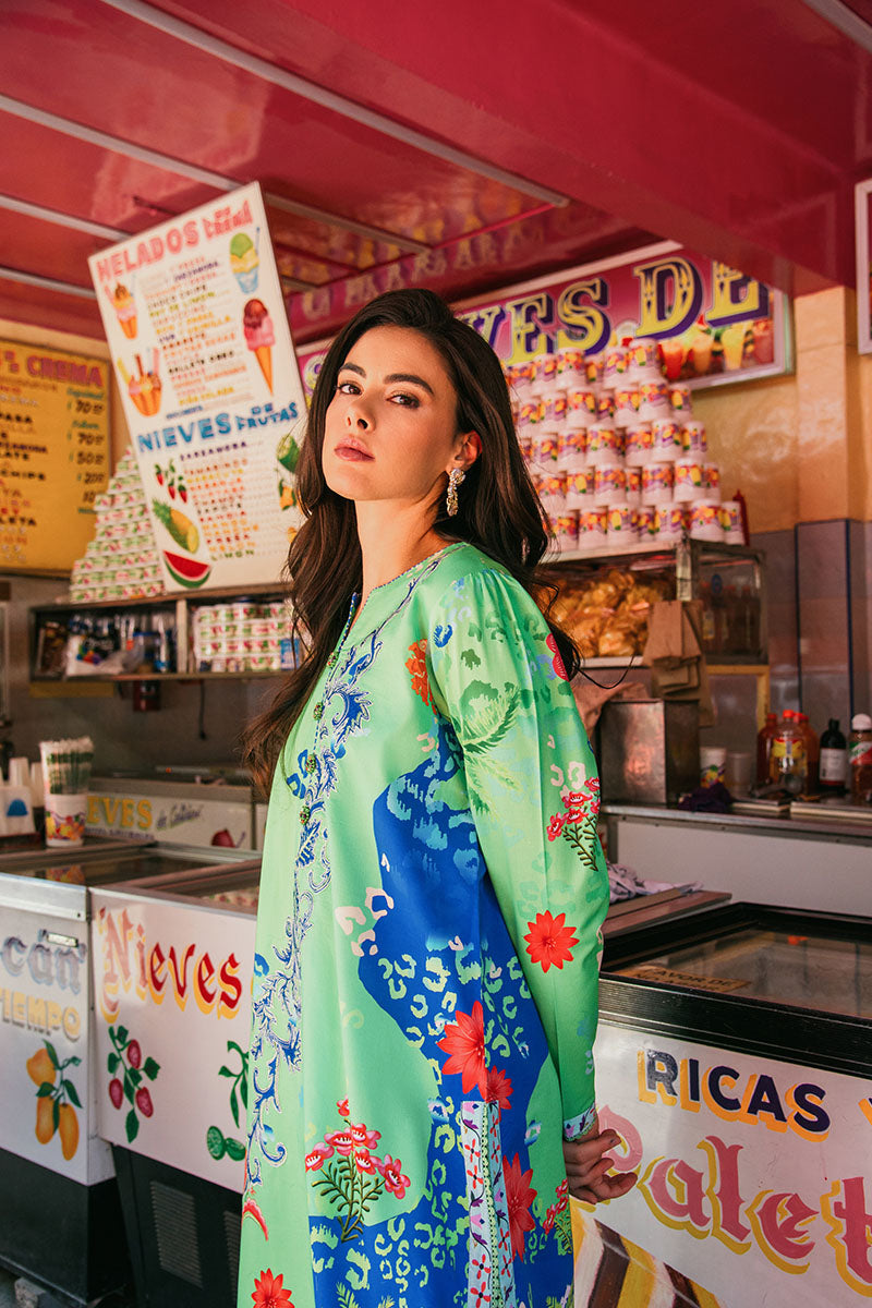 Living Heart | La Dolce Hemline Prints'25 Vol 2 | Women | | Pakistani Women's Fashion