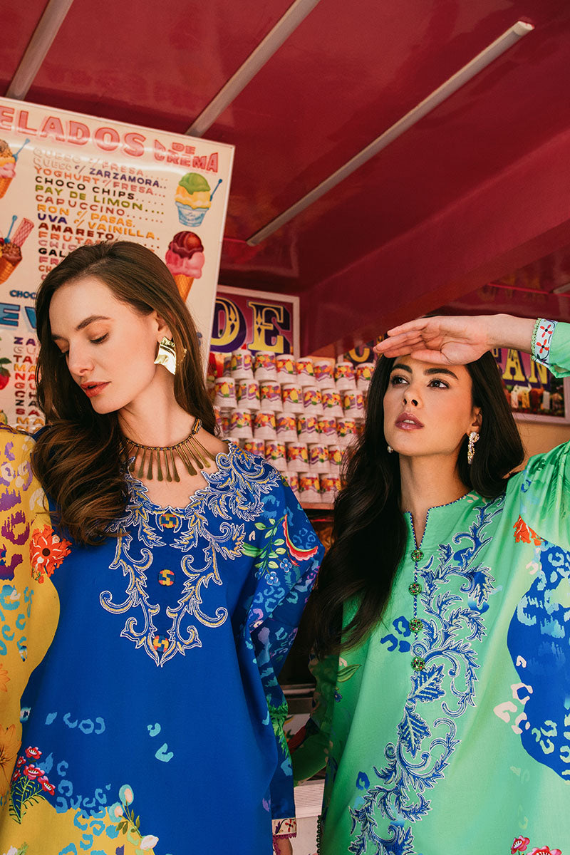 Living Heart | La Dolce Hemline Prints'25 Vol 2 | Women | | Pakistani Women's Fashion