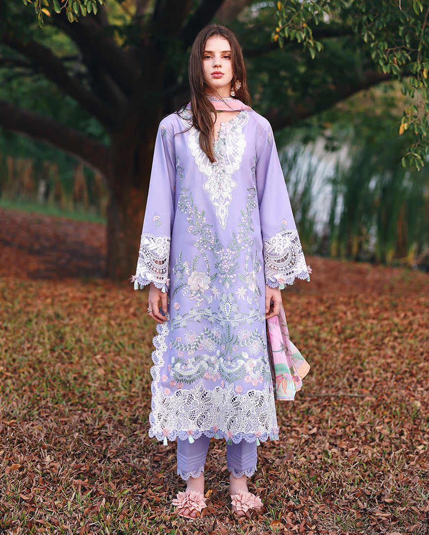 Hidden Dahlia | Unstitched | Secret Garden V2 | | Pakistani Women's Fashion