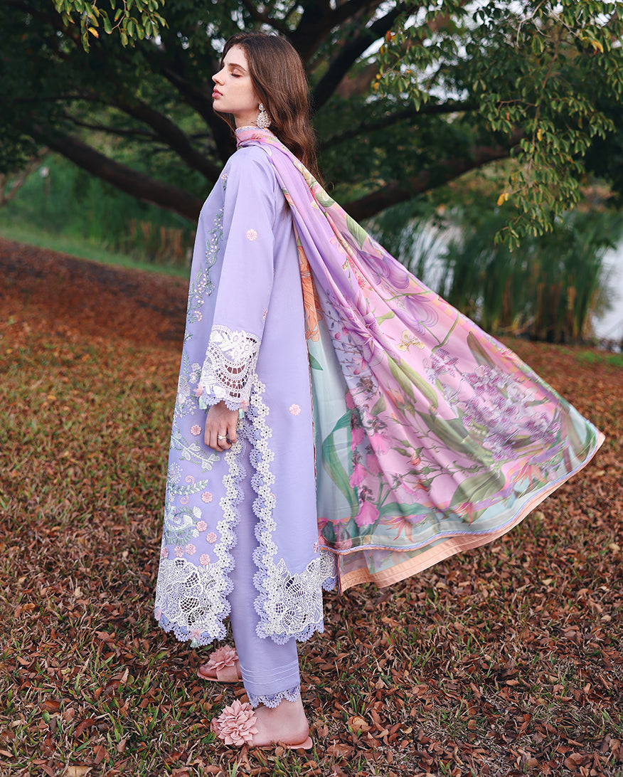 Hidden Dahlia | Unstitched | Secret Garden V2 | | Pakistani Women's Fashion