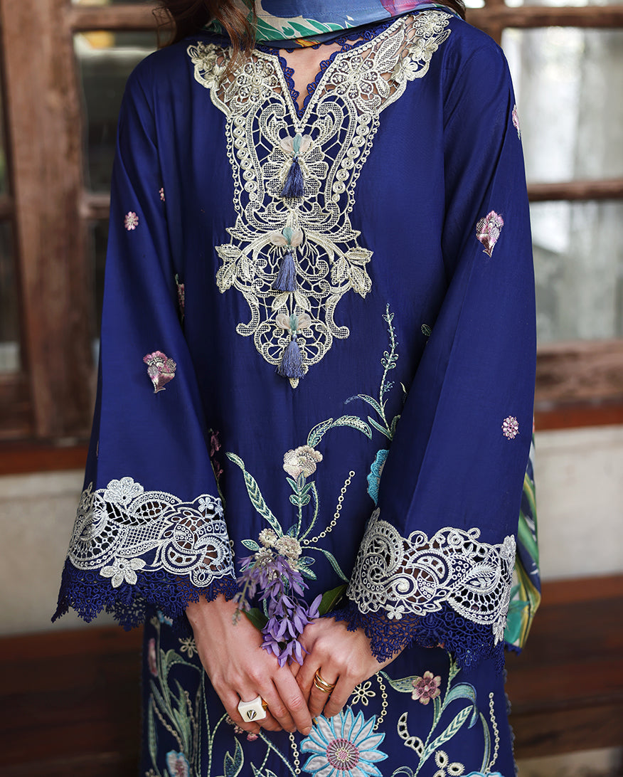 Sylphae | Unstitched | Secret Garden V2 | | Pakistani Women's Fashion