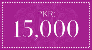 Mushq - Gift Card - Rs. 15000
