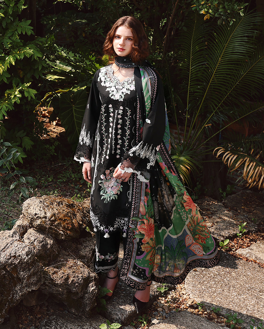 Nightshade Bloom | Unstitched | Secret Garden V2 |  | Pakistani Women's Fashion