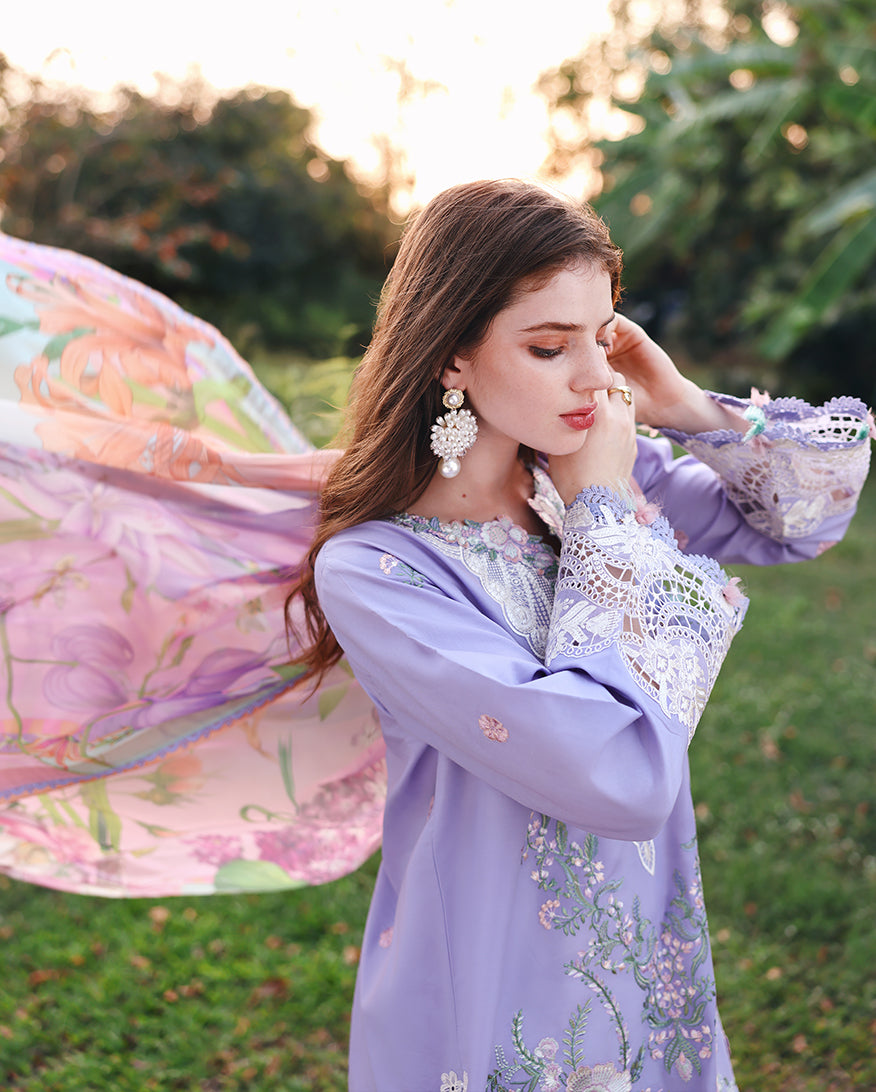 Hidden Dahlia | Unstitched | Secret Garden V2 |  | Pakistani Women's Fashion