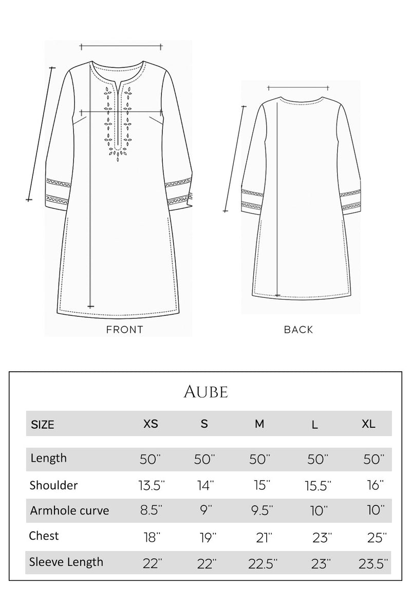 Size guide - shirt