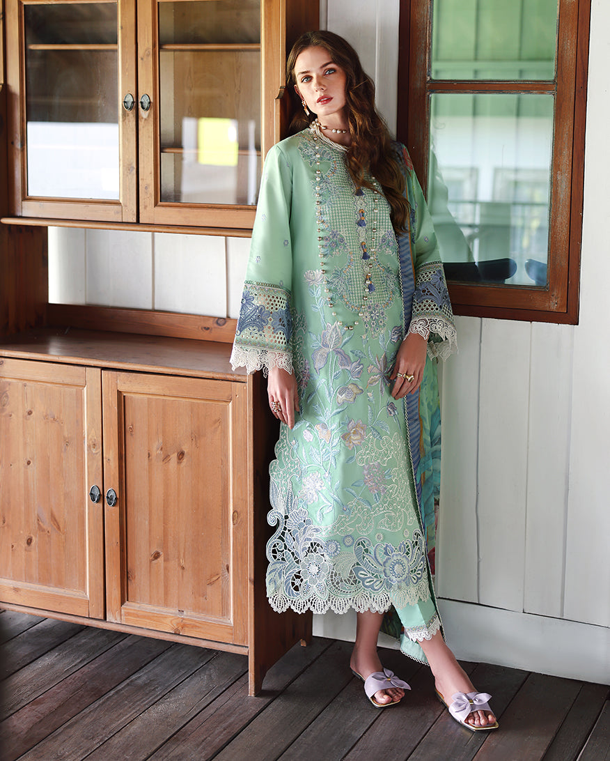 Fernlore | Unstitched | Secret Garden V2 |  | Pakistani Women's Fashion