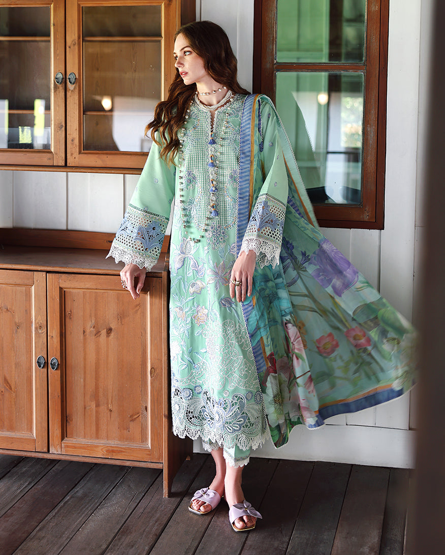 Fernlore | Unstitched | Secret Garden V2 |  | Pakistani Women's Fashion
