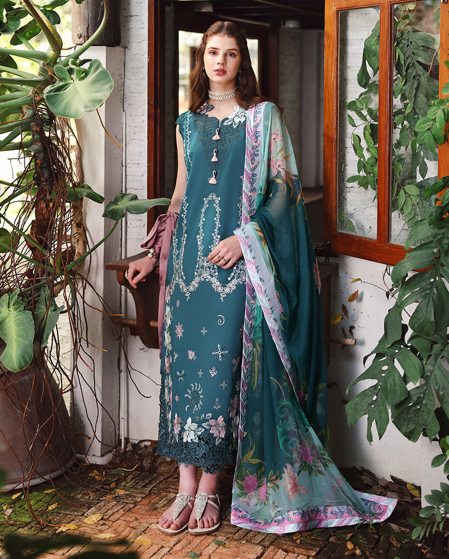 Ivy Spell | Unstitched | Secret Garden V2 |  | Pakistani Women's Fashion