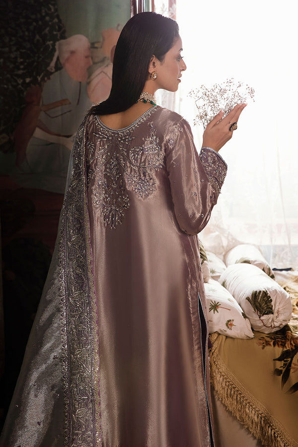 Mushq Ready to Wear  Raw Silk 3 Piece Dress MQ22VR FLEUR SP22-03