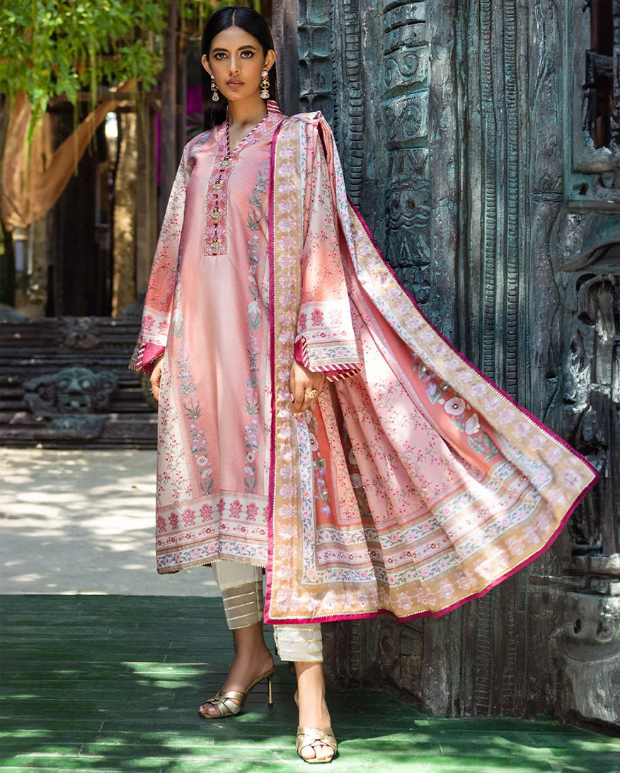 Mushq | Sunehri Lama Silk | Anoushay main image 1