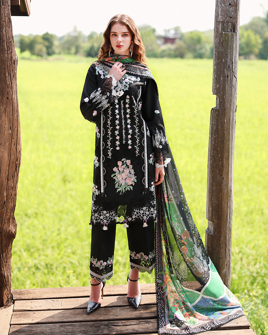 Nightshade Bloom | Unstitched | Secret Garden V2 |  | Pakistani Women's Fashion