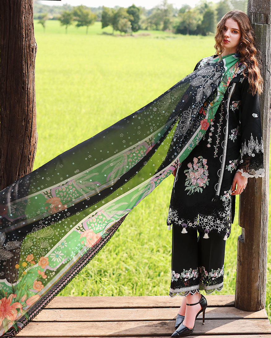 Nightshade Bloom | Unstitched | Secret Garden V2 |  | Pakistani Women's Fashion