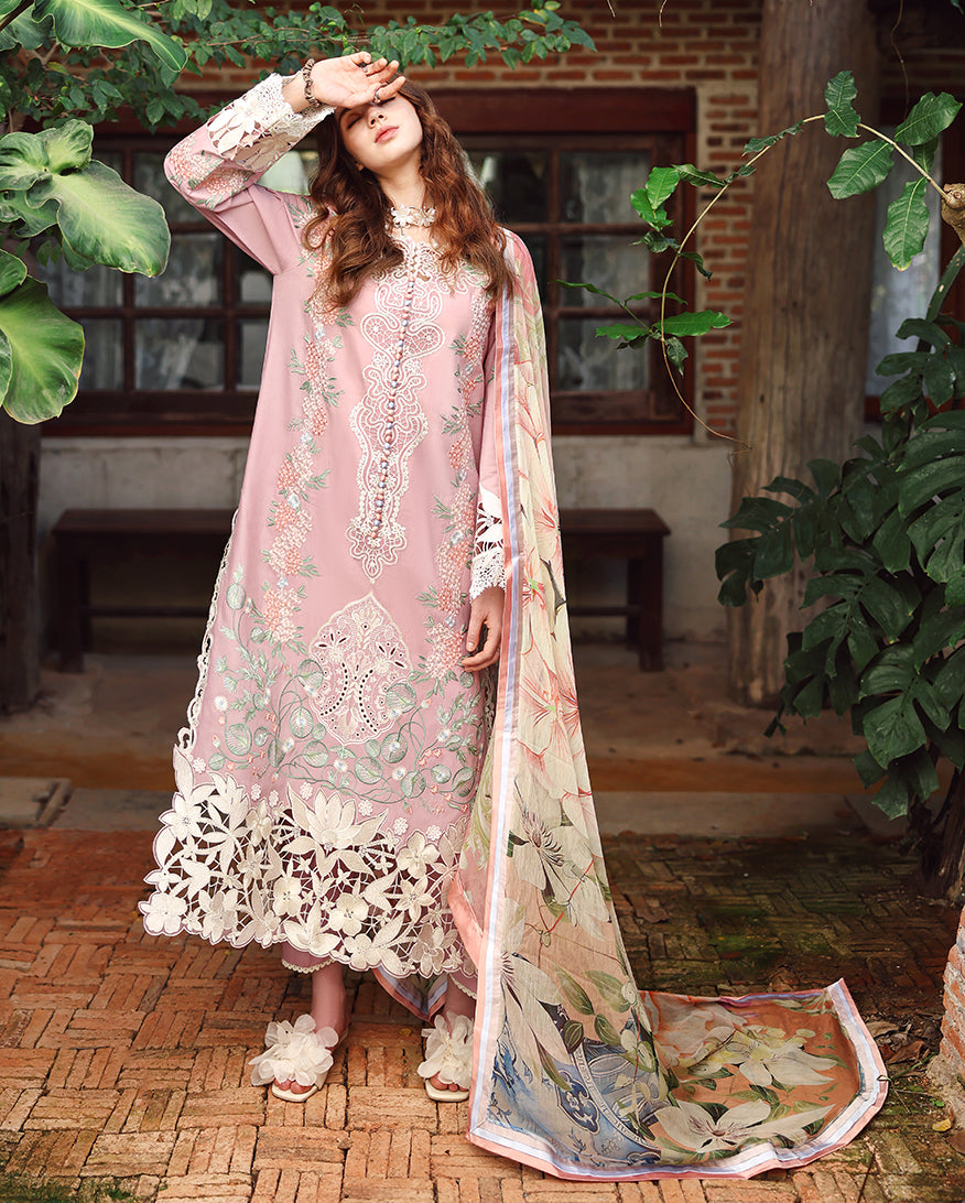 Secret Petals | Unstitched | Secret Garden V2 |  | Pakistani Women's Fashion