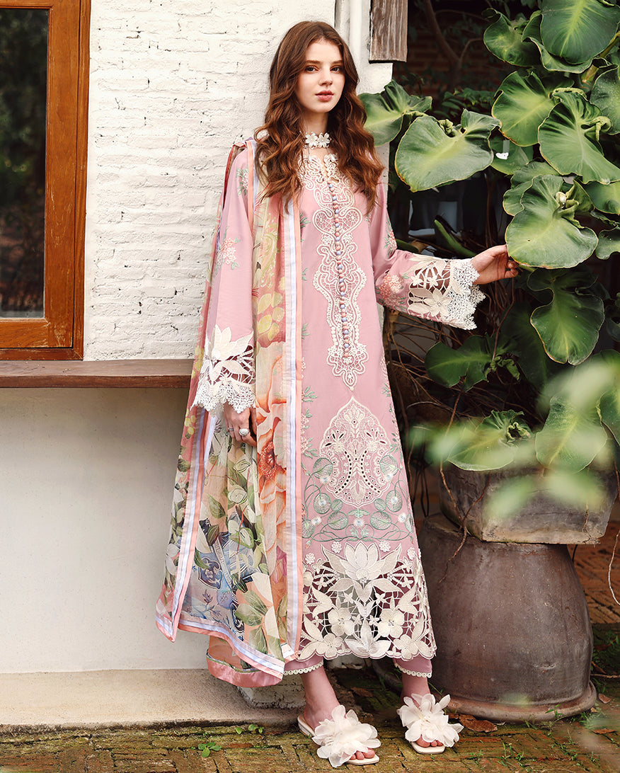 Secret Petals | Unstitched | Secret Garden V2 |  | Pakistani Women's Fashion