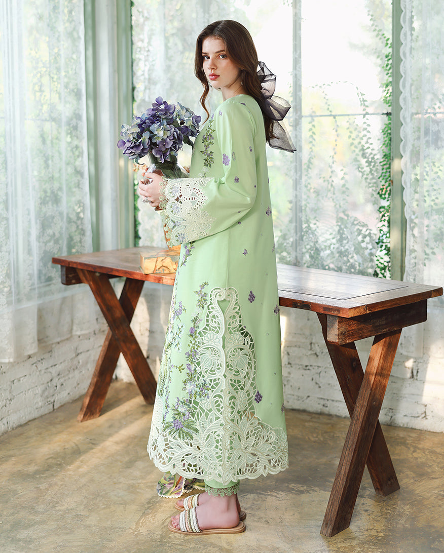 Verdant Bloom | Unstitched | Secret Garden V2 |  | Pakistani Women's Fashion